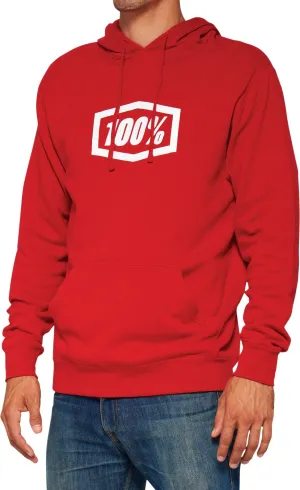 100% Icon Fleece Mens Pullover Hoodie