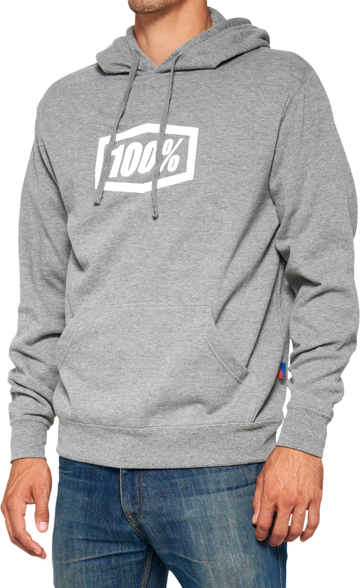 100% Icon Fleece Mens Pullover Hoodie