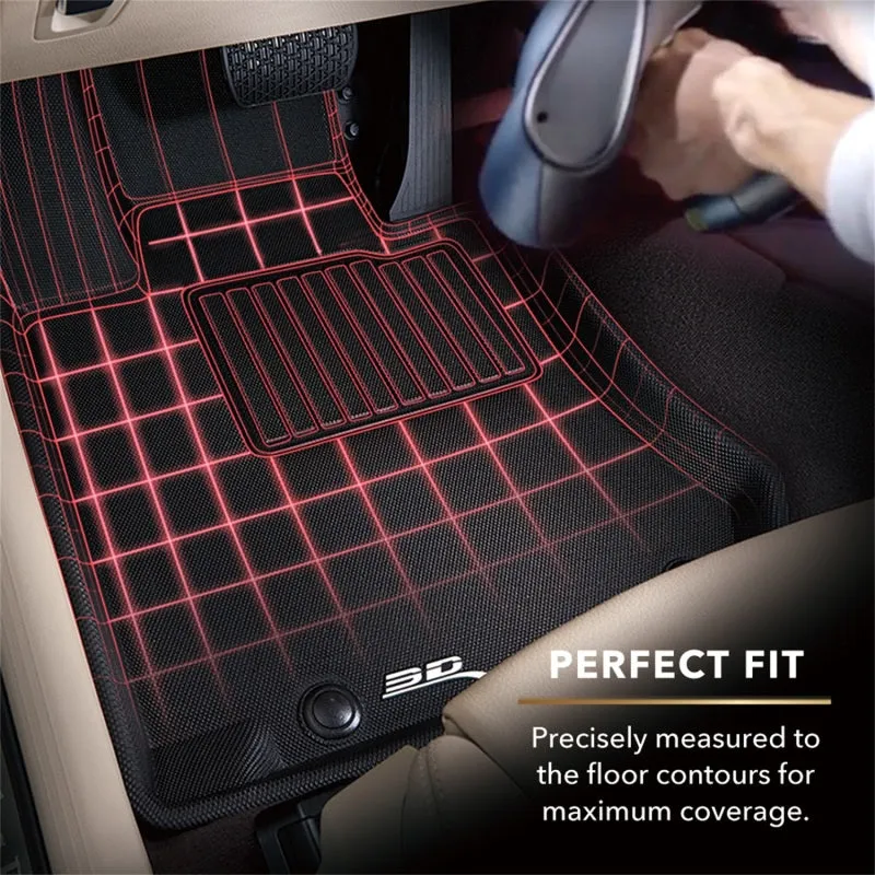 3D MAXpider 2017-2020 GMC/Chevrolet Acadia/Blazer Kagu 1st Row Floormat - Black