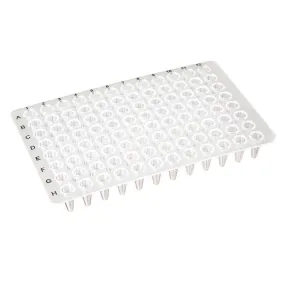 96-well PCR plate, 0.1mL, low profile, PP, natural