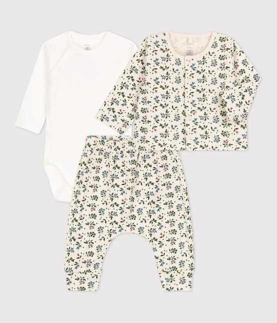 Baby 3-Piece Set - Floral