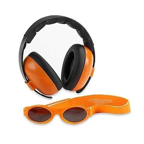 Baby Banz Baby Earmuffs & Sunglasses Combo Set