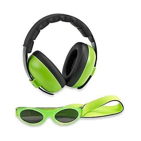 Baby Banz Baby Earmuffs & Sunglasses Combo Set