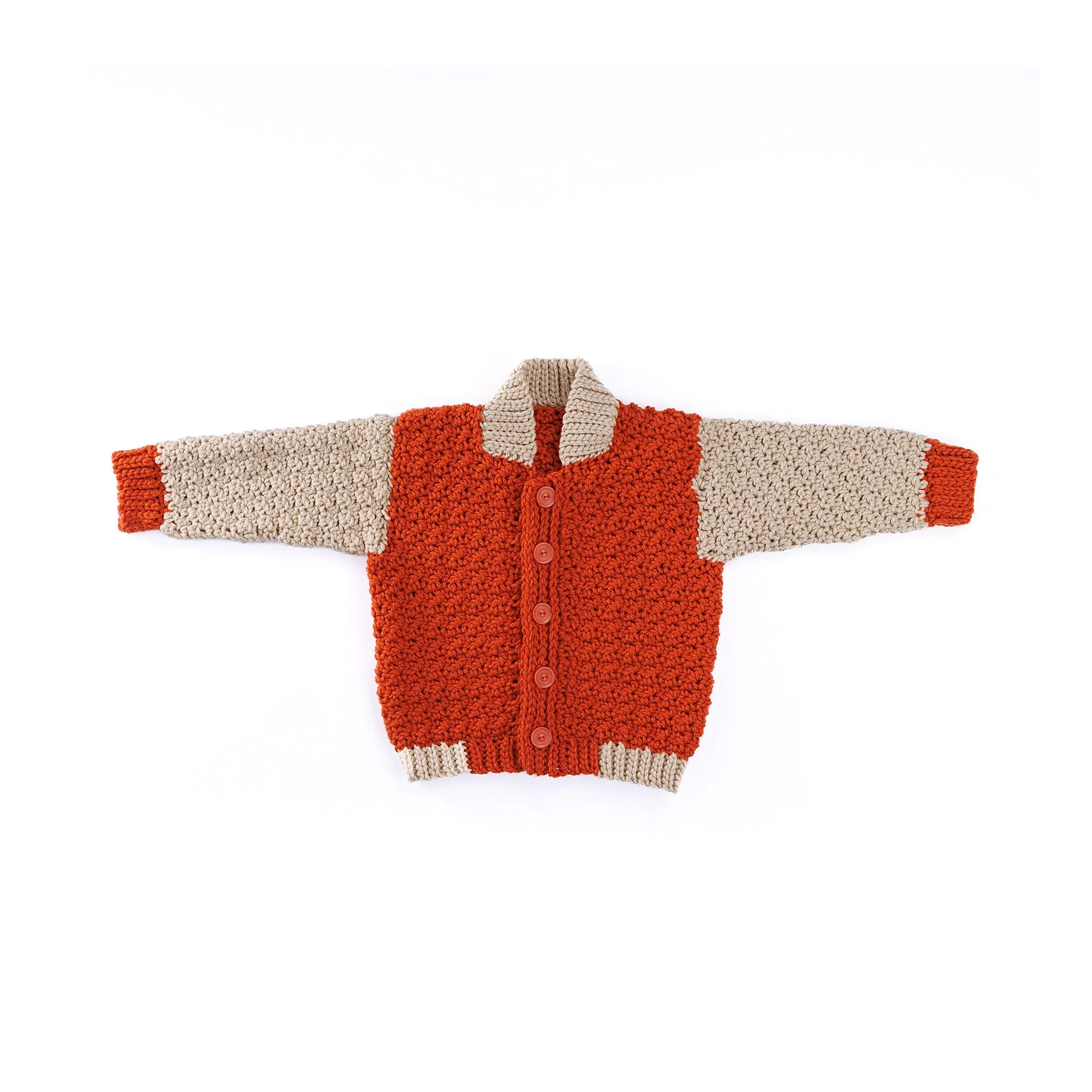 Bernat Cozy Kid Crochet Jacket