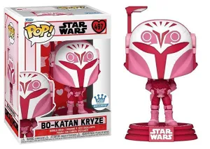 Bo-Katan Kryze (Pink, Clone Wars) 497 - Funko Shop Excusive  [Damaged: 7/10]