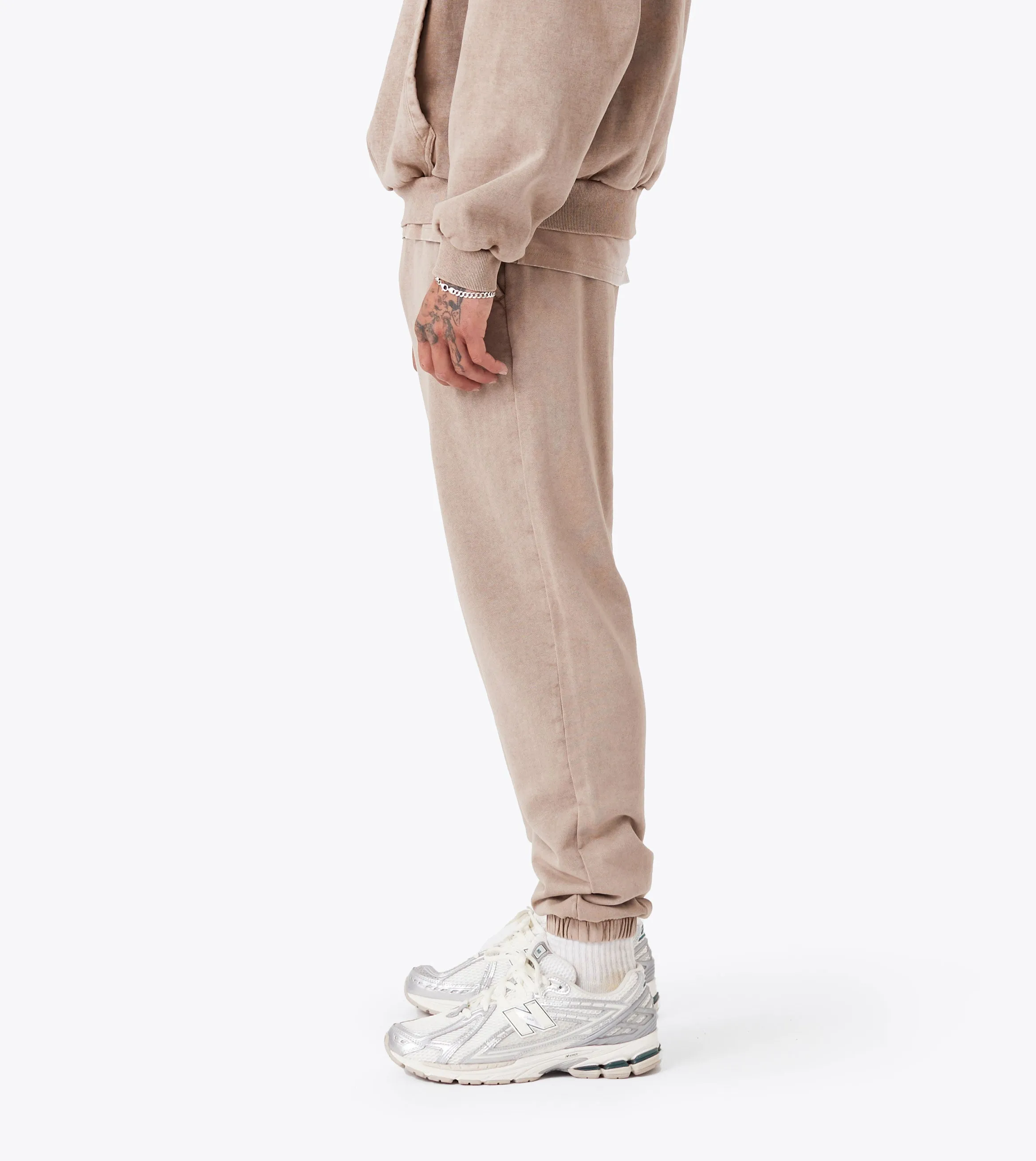 Box Fleece Jogger GD Coffee