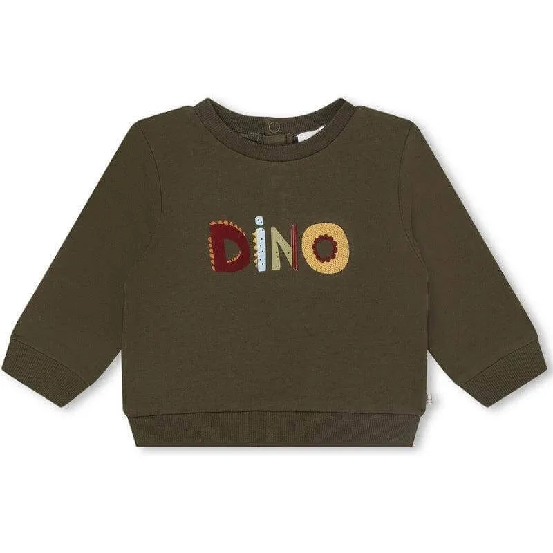 Boys Khaki Dino Tracksuit