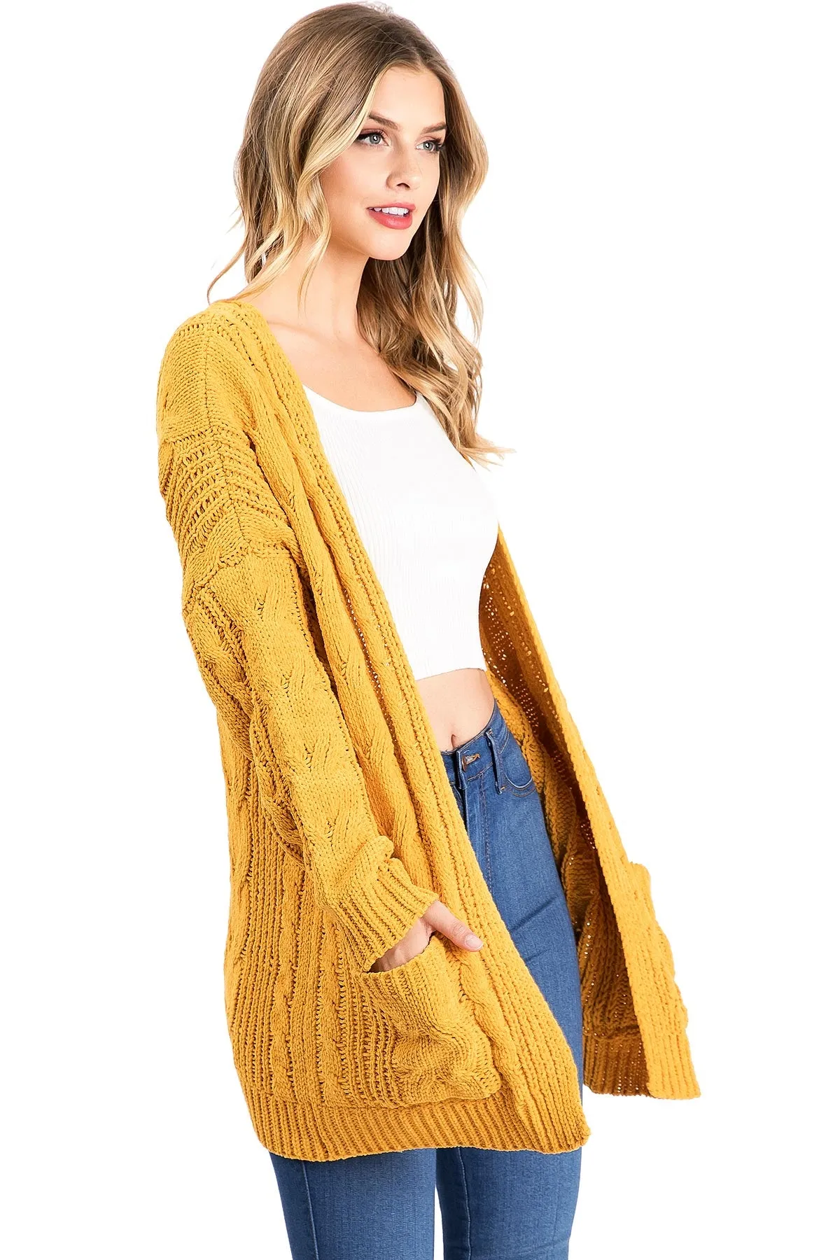 Cable Knit Cardigan