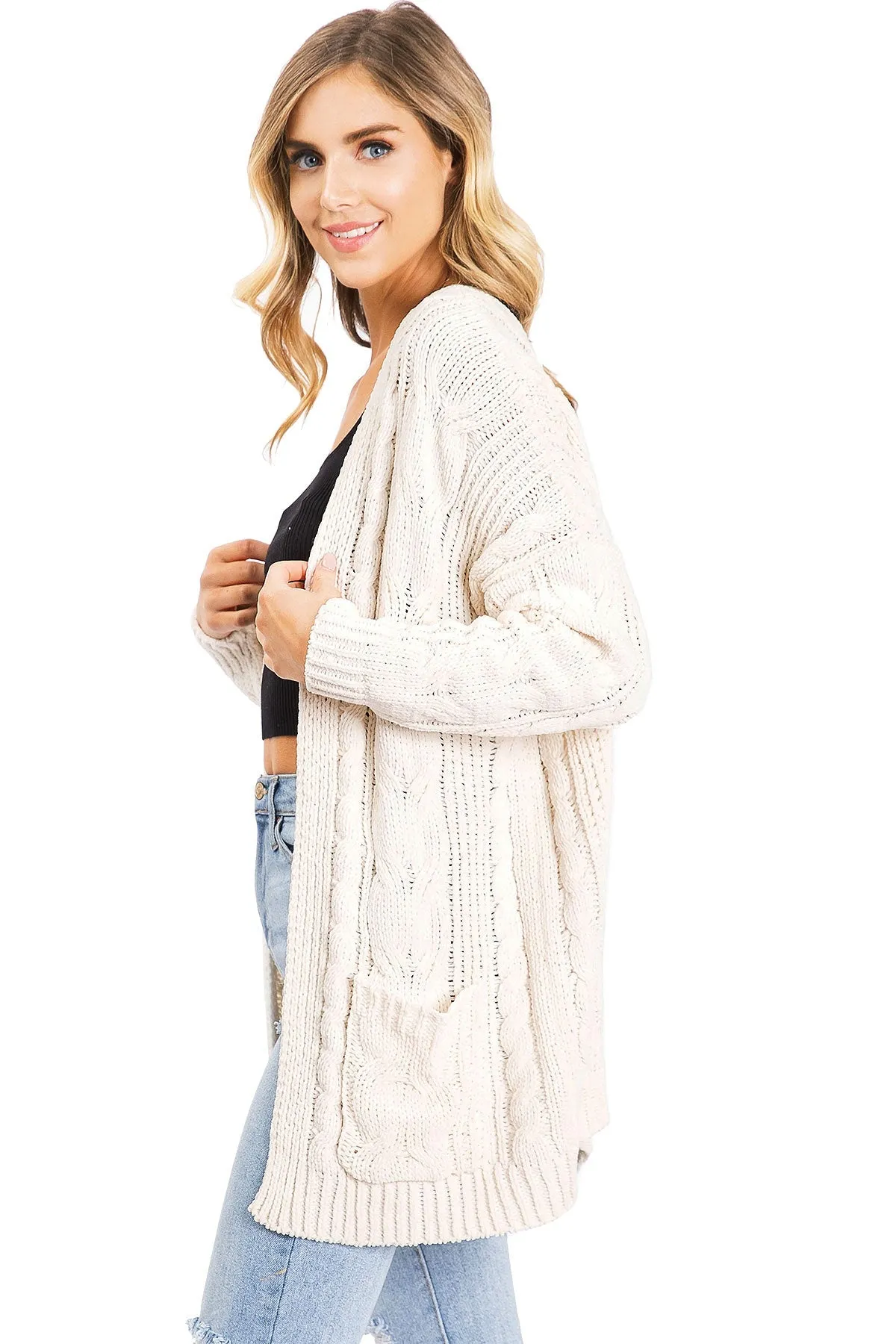 Cable Knit Cardigan