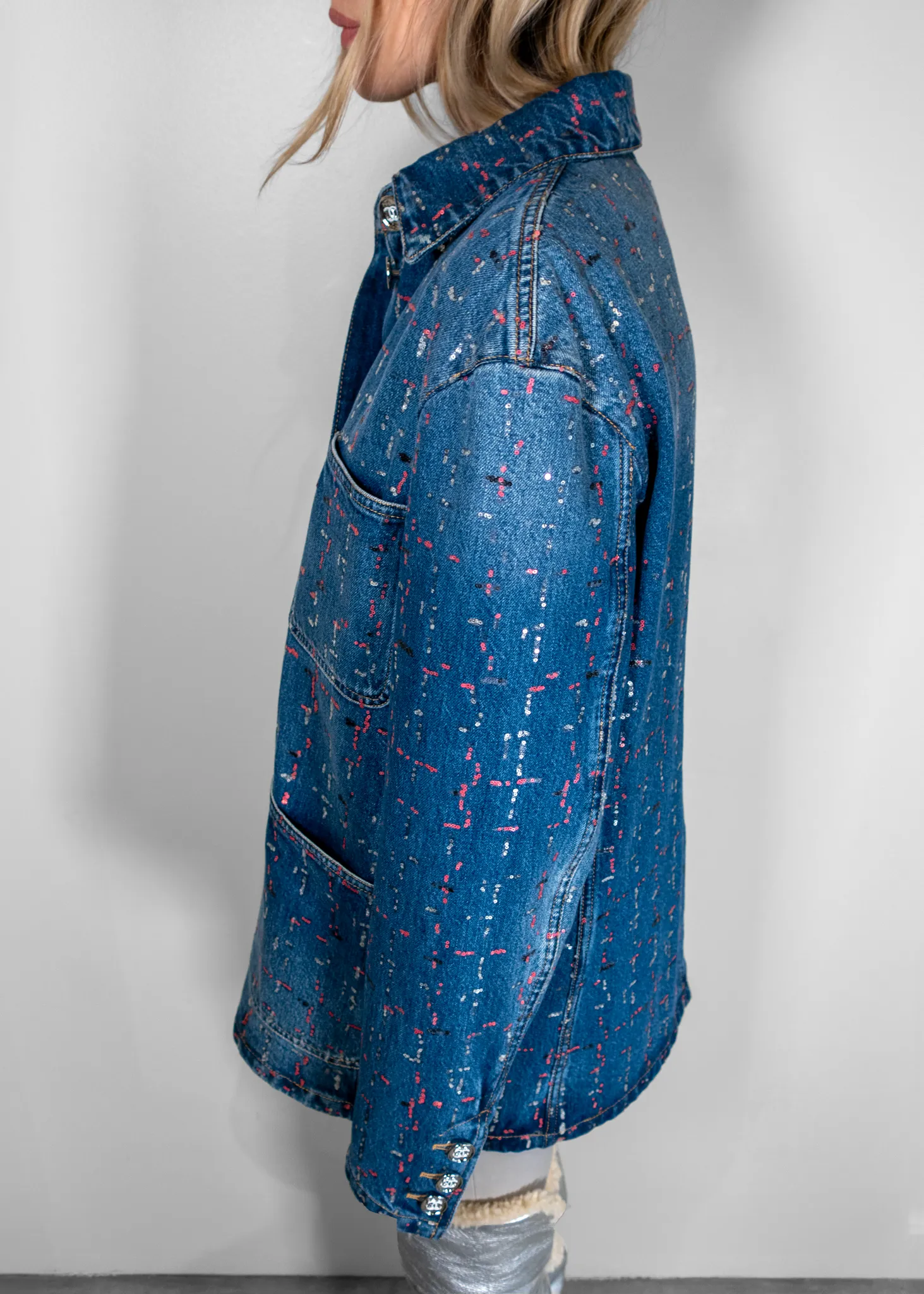 Chanel Pre-Fall 2023 Paris-Dakar Denim Jacket