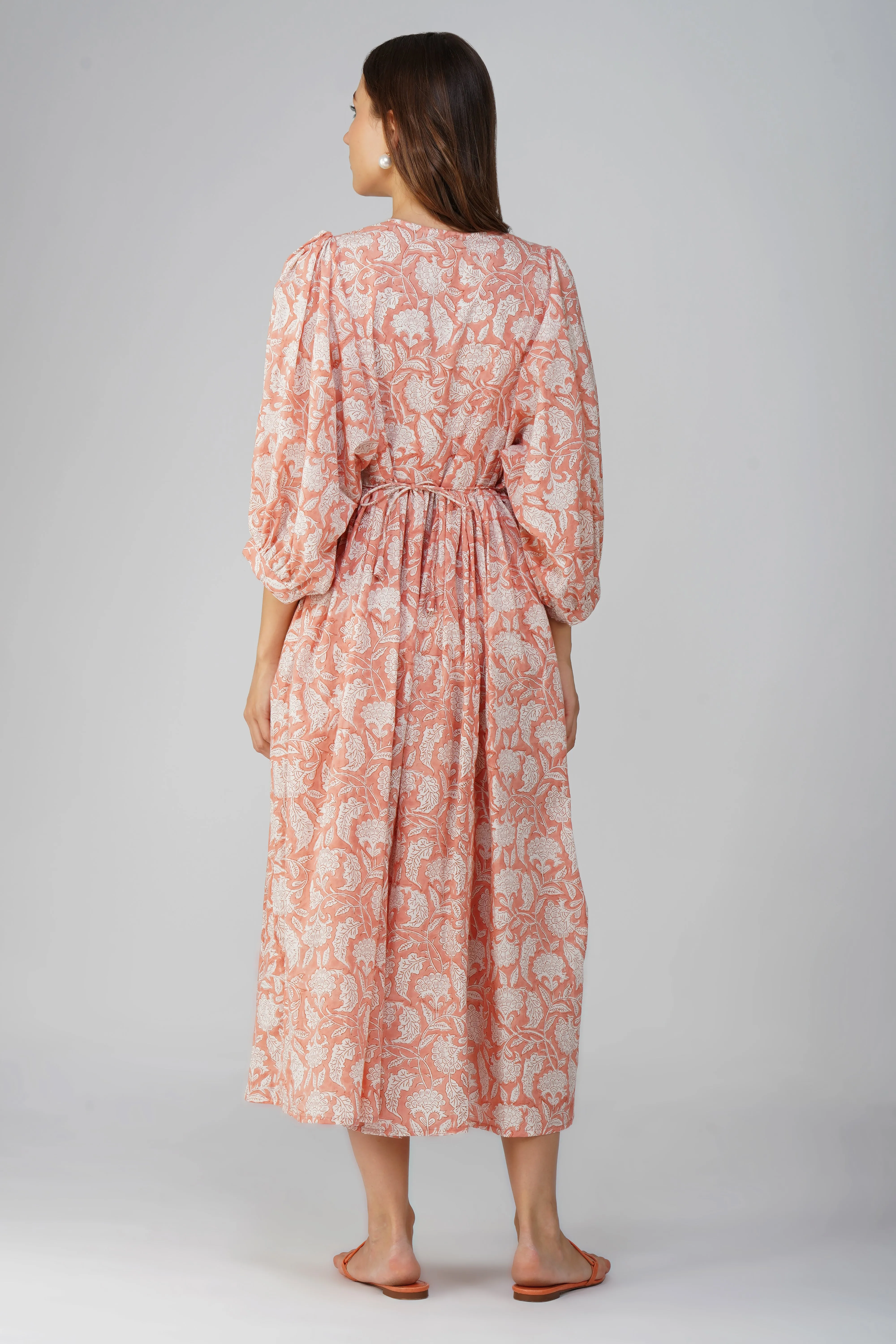 Constance Maxi Dress - Coral