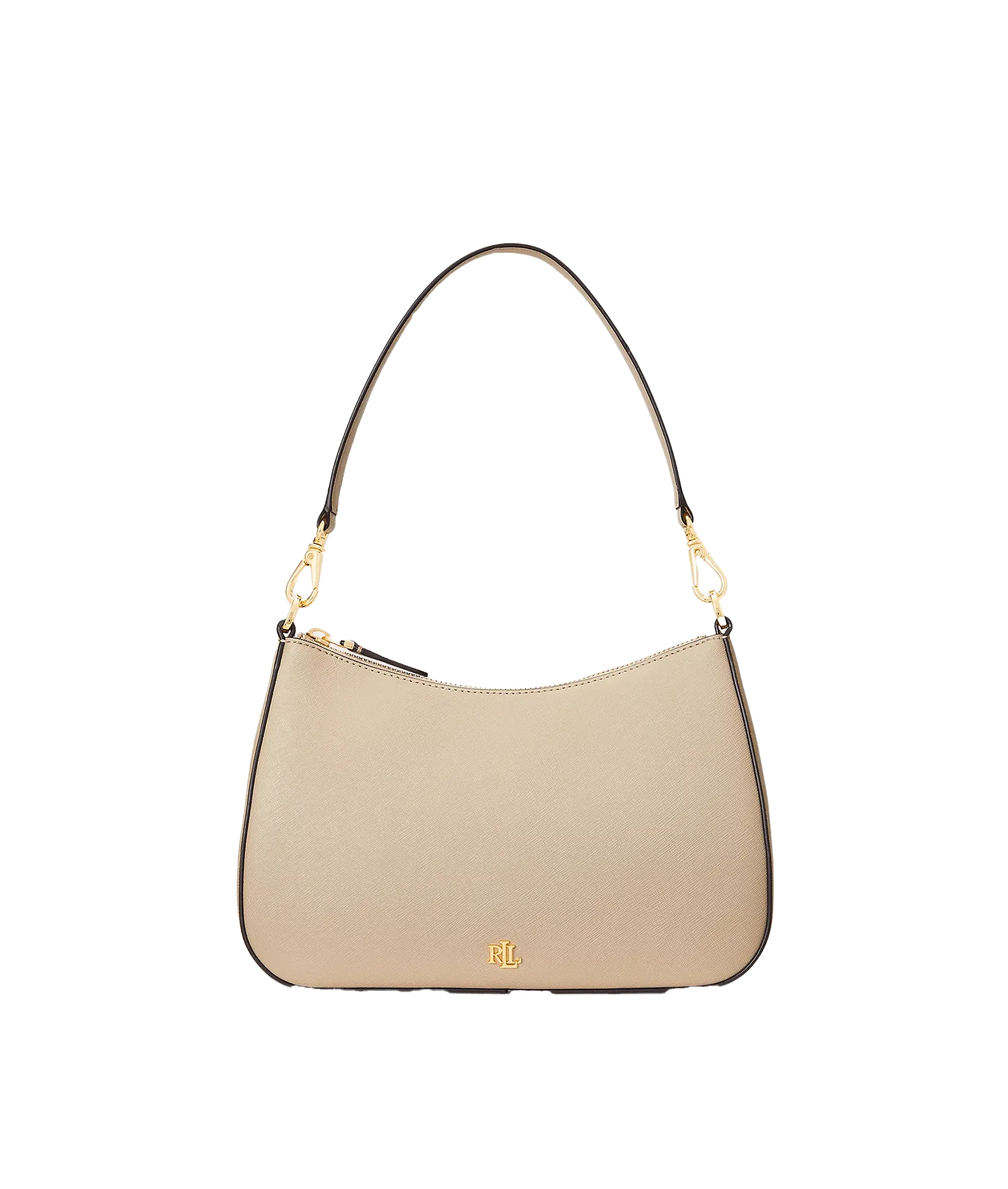 Crosshatch Leather Medium Danni Bag - Cream