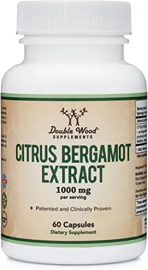 Double Wood  Supplements Citrus Bergamot 60 Capsules 1,000mg Servings