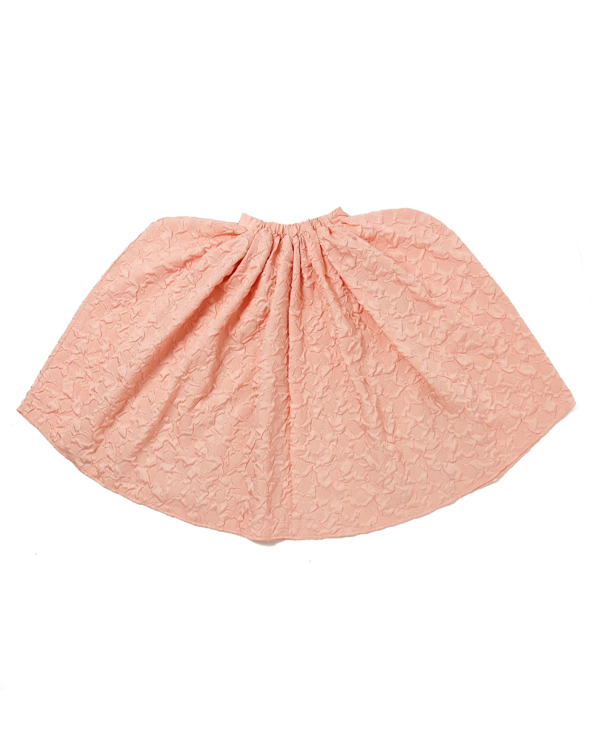 Ear curve volume skirt (Pink)