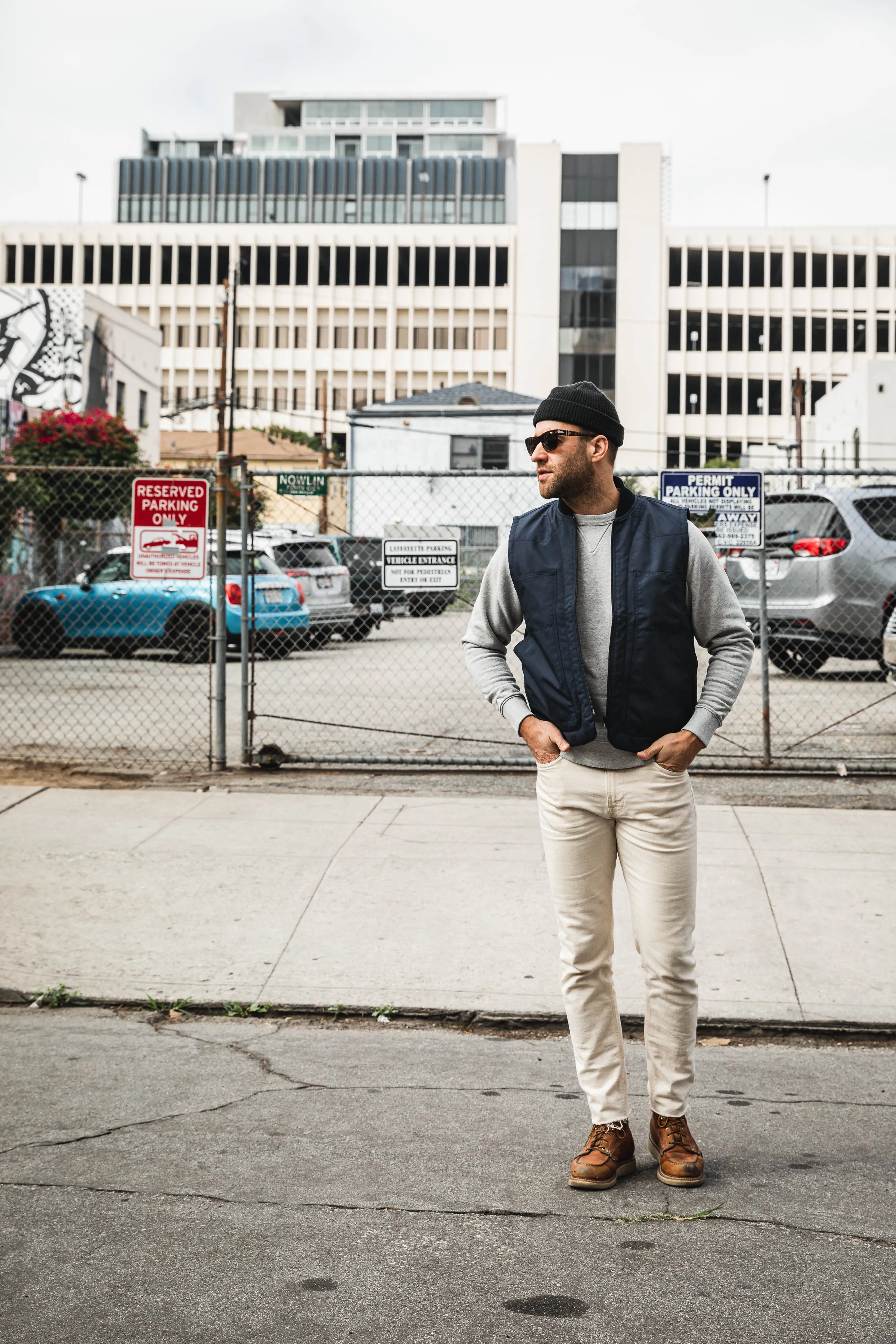 Eat Dust - Frosthammer Vest - Navy Blue