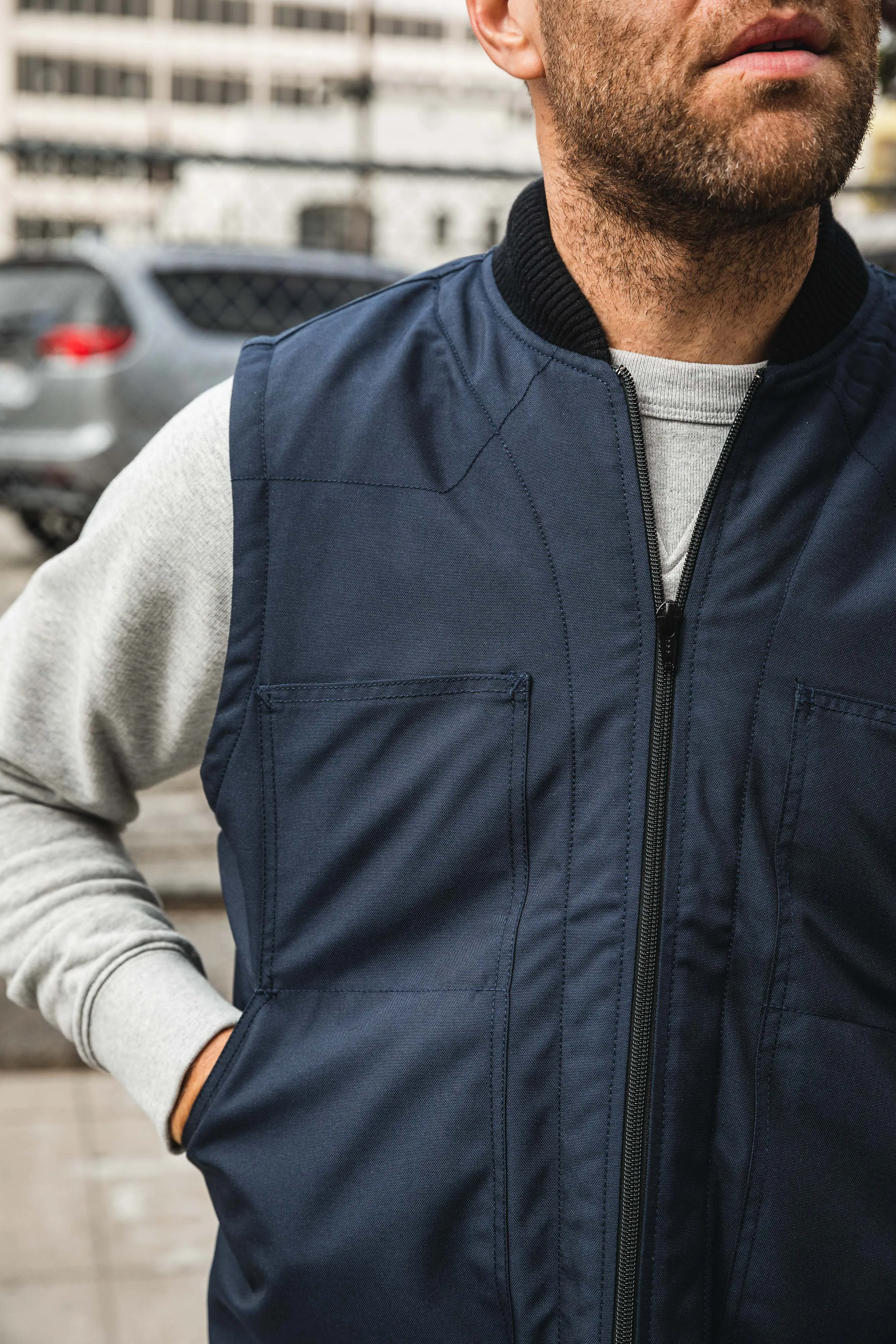 Eat Dust - Frosthammer Vest - Navy Blue