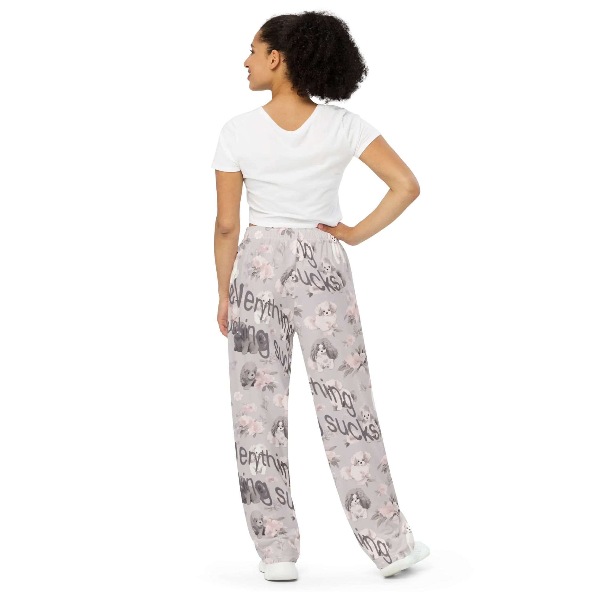 EVERYTHING SUCKS® Unisex Wide-Leg Pants