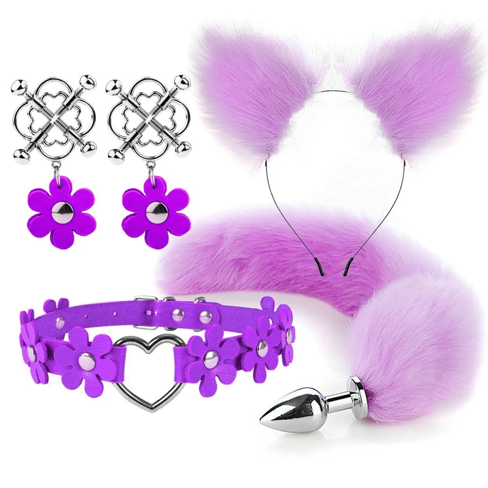 Flower Pup Play Set