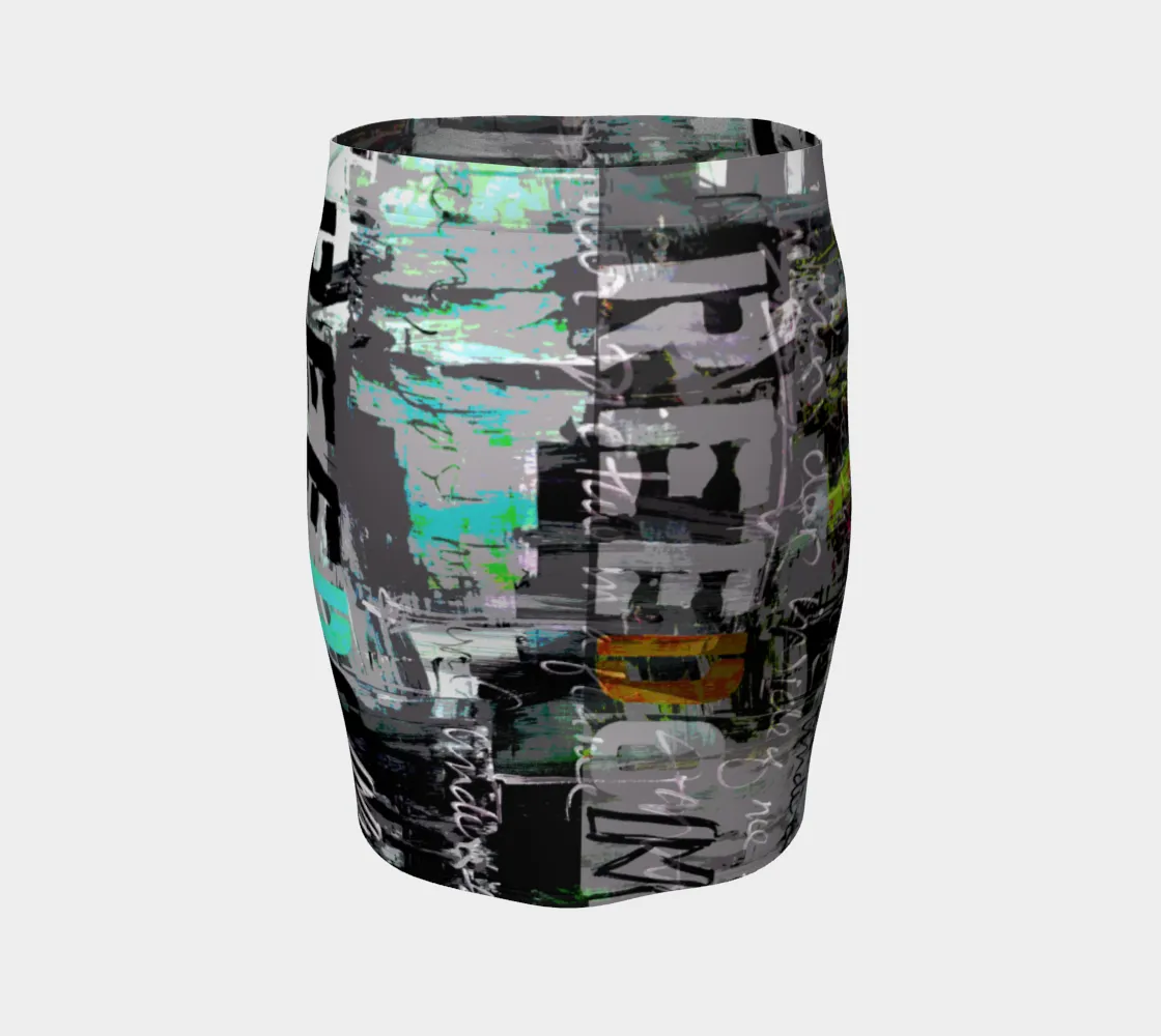 Freedom Graffiti Art Skirt