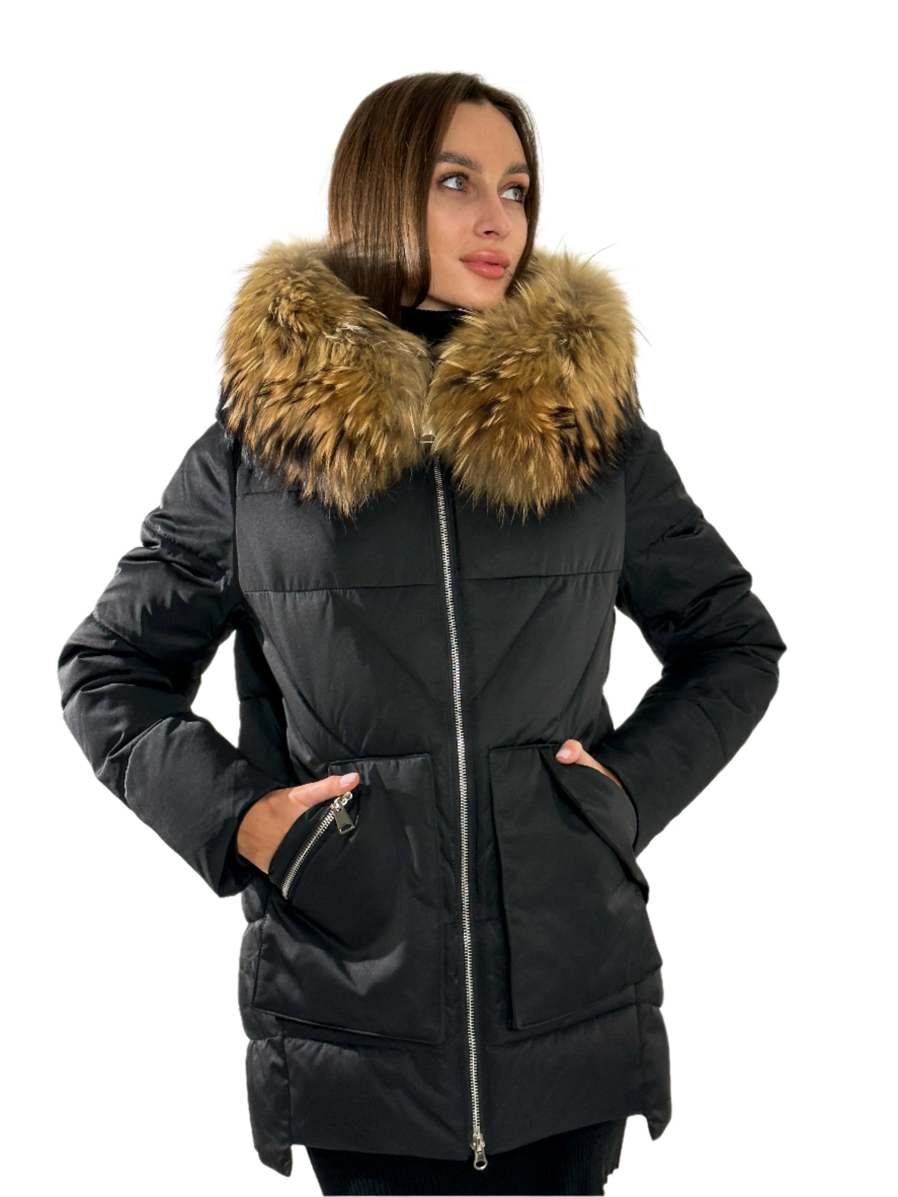 Genuine Fur Sorona® Performance Fill Coat