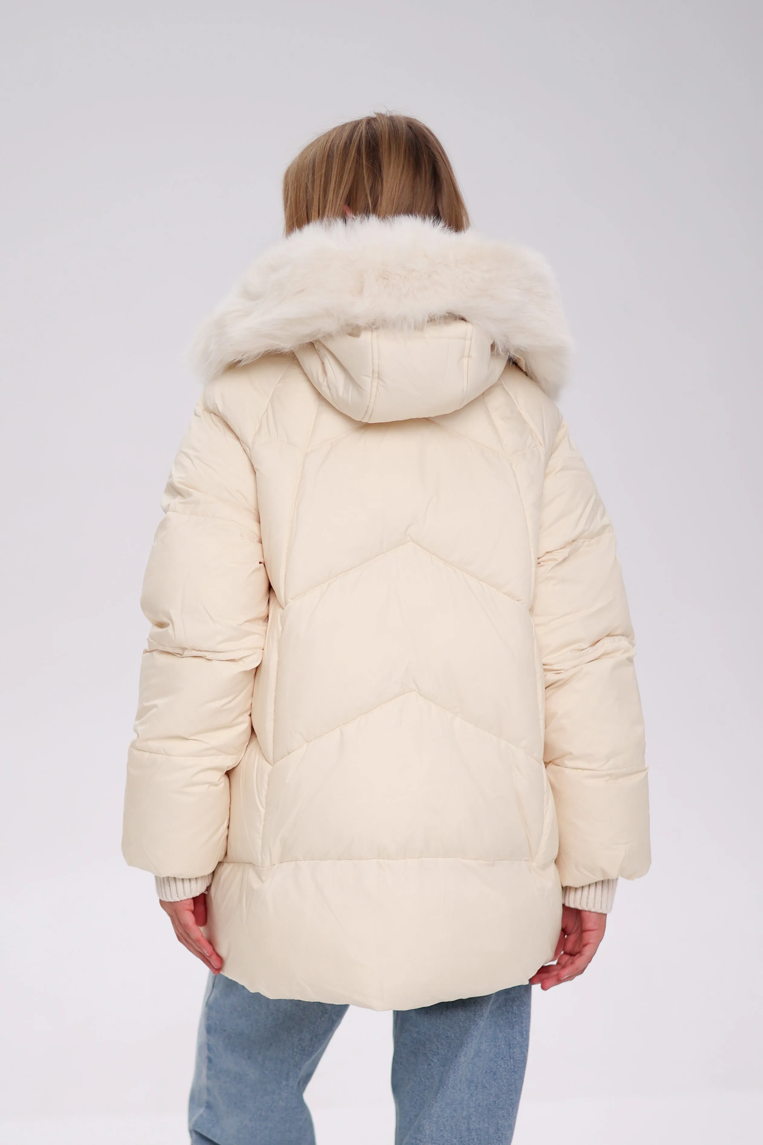 Genuine Polar Fox Thinsulate™ Coat