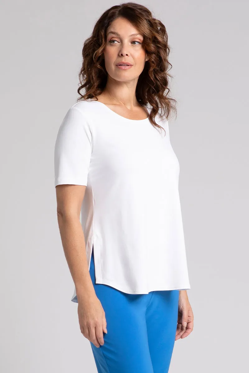 Go To Classic T-shirt Relax Short Sleeve | White