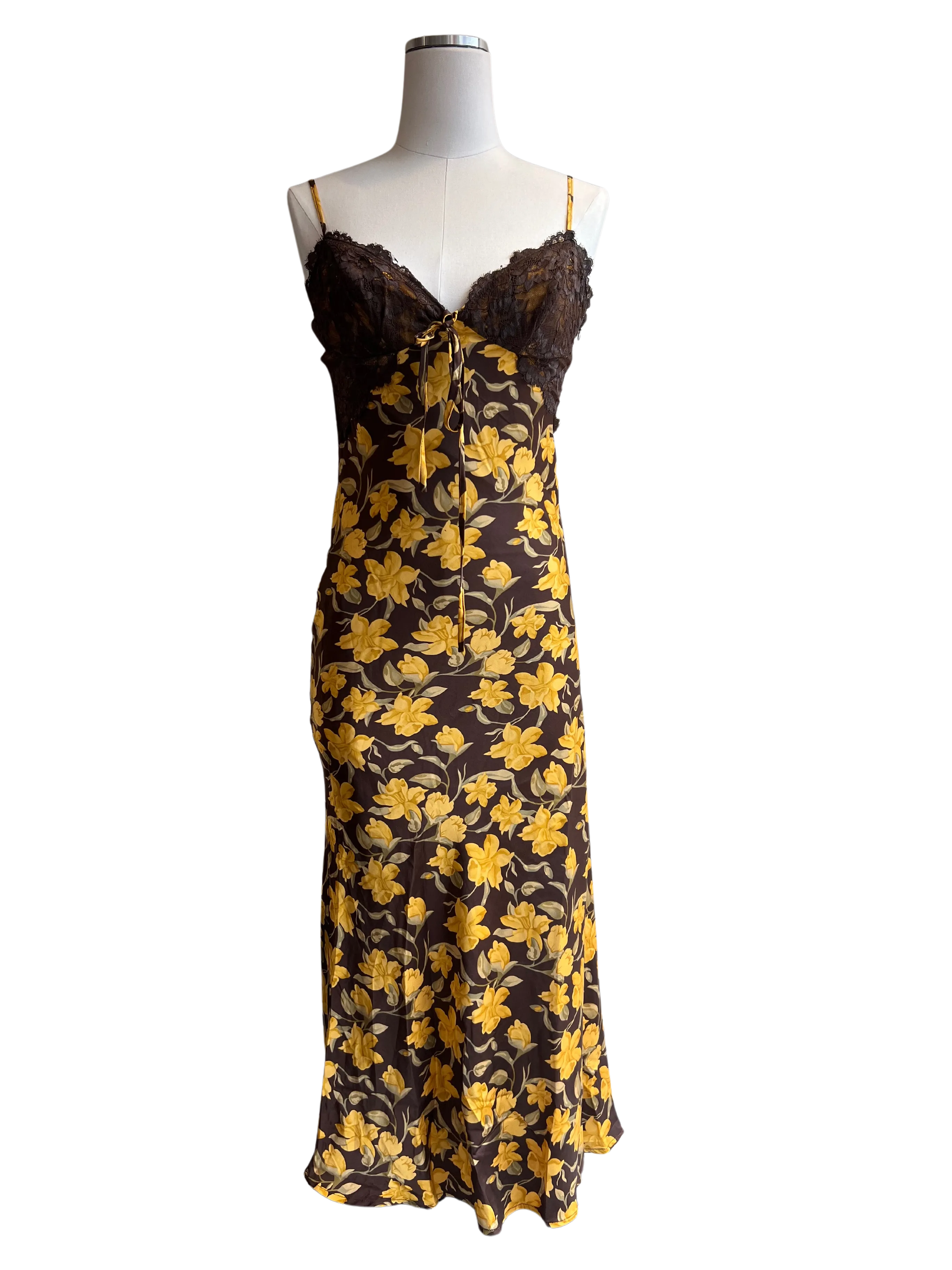 Golden Garden Maxi Dress