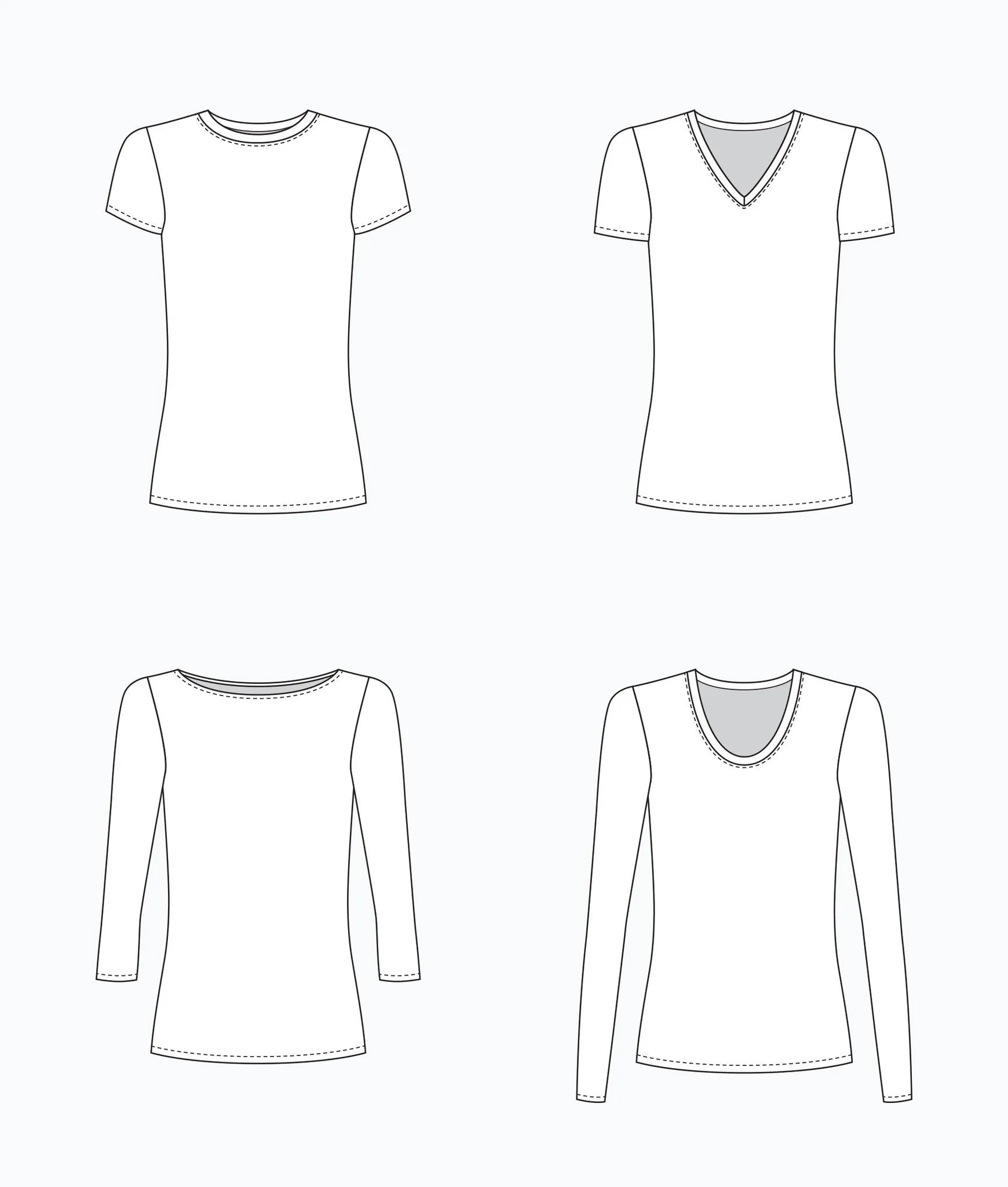 Grainline - Lark Tee pattern