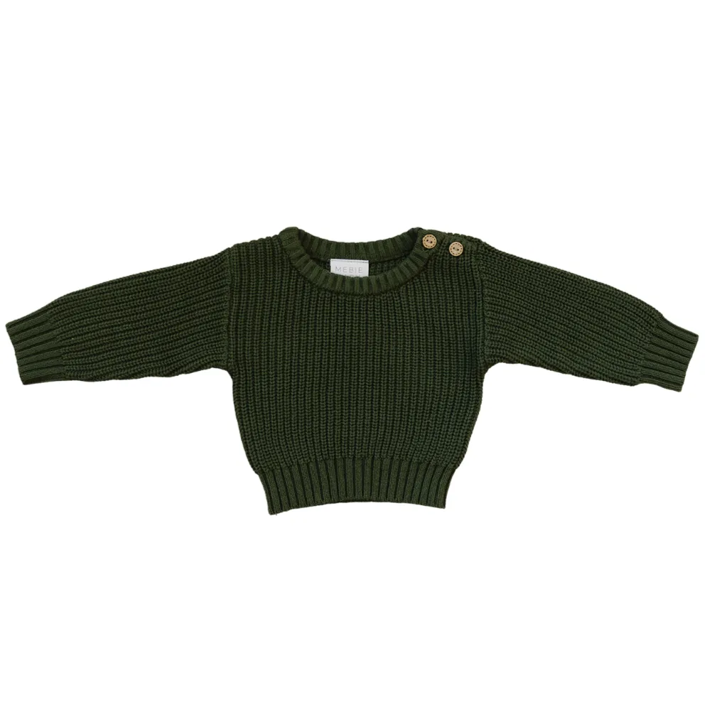 Green Knit Sweater