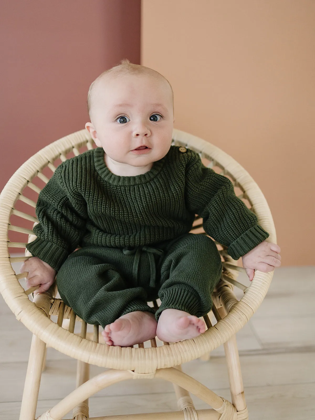 Green Knit Sweater