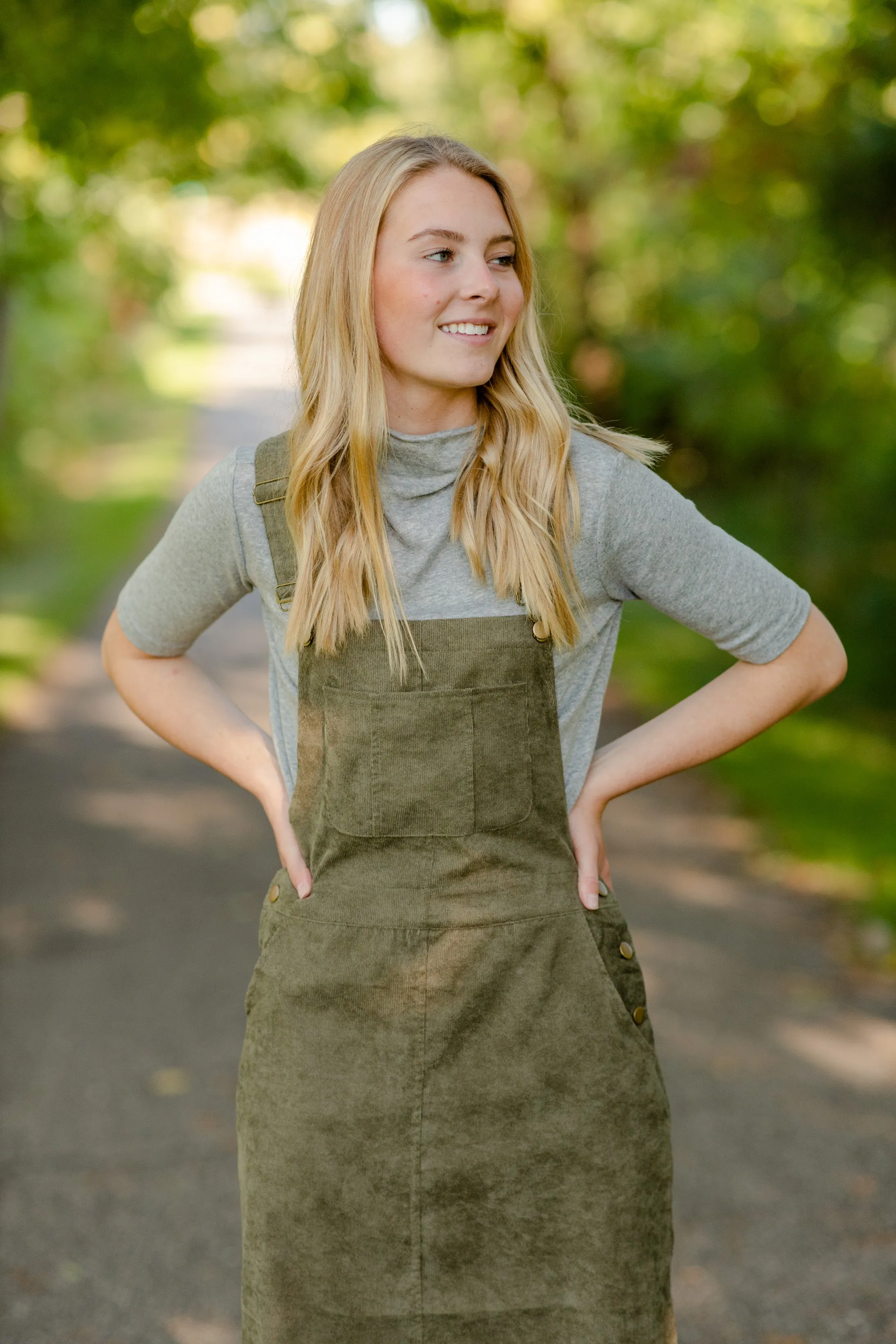 Heather Gray Mock Neck Top - FINAL SALE