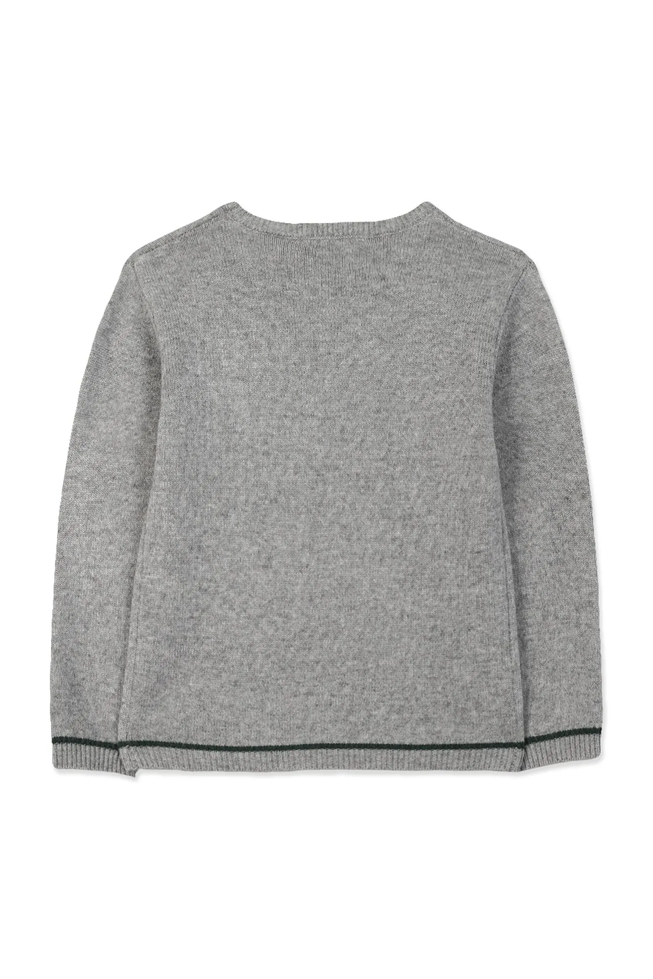 Heather Gray Solid Sweater