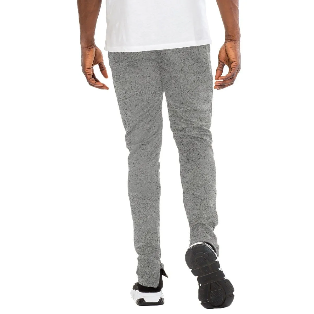 HGrey Basic Solid Track Pants