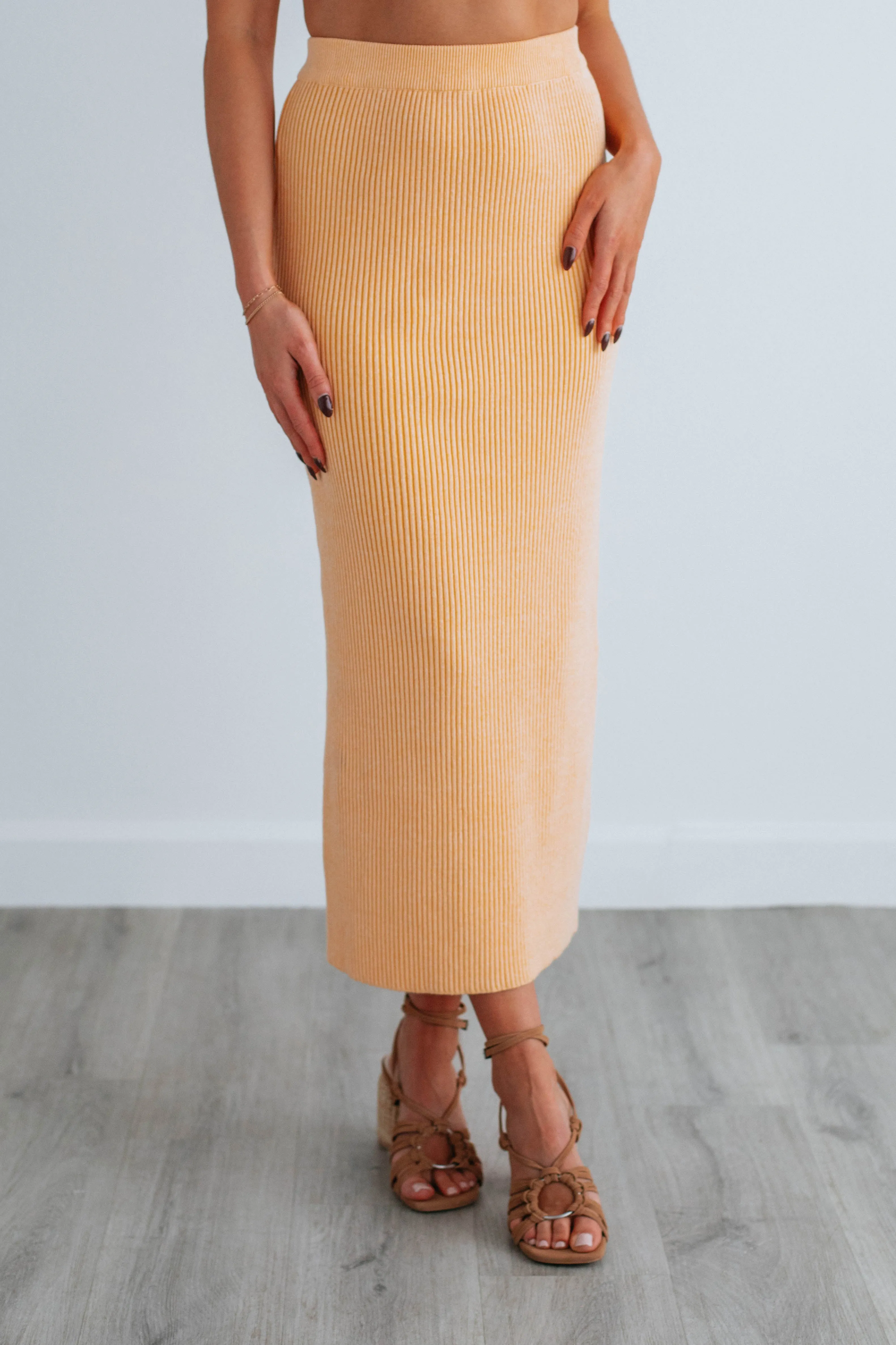 Keelia Ribbed Skirt