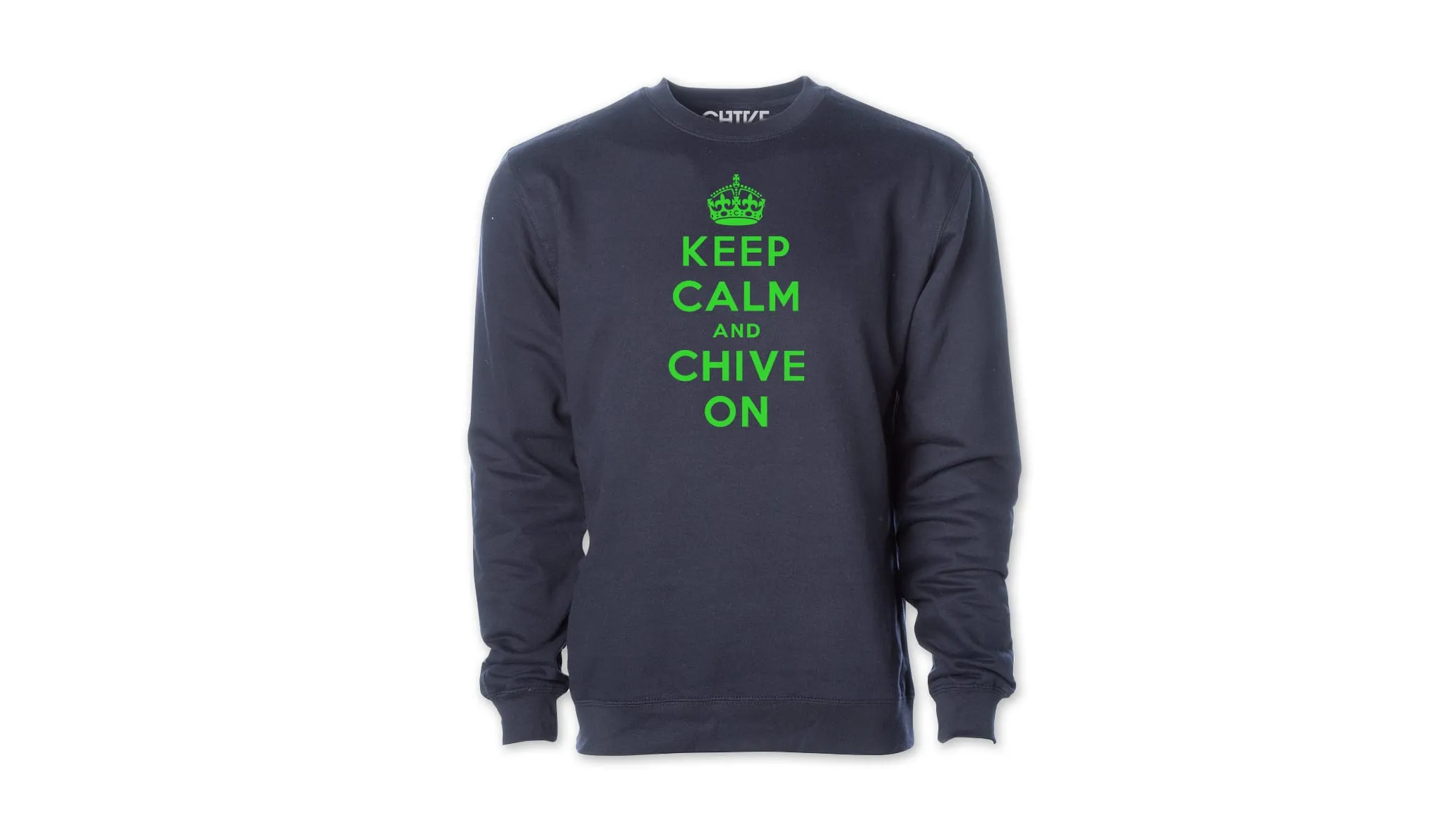 Keep Calm Green Midweight Pullover