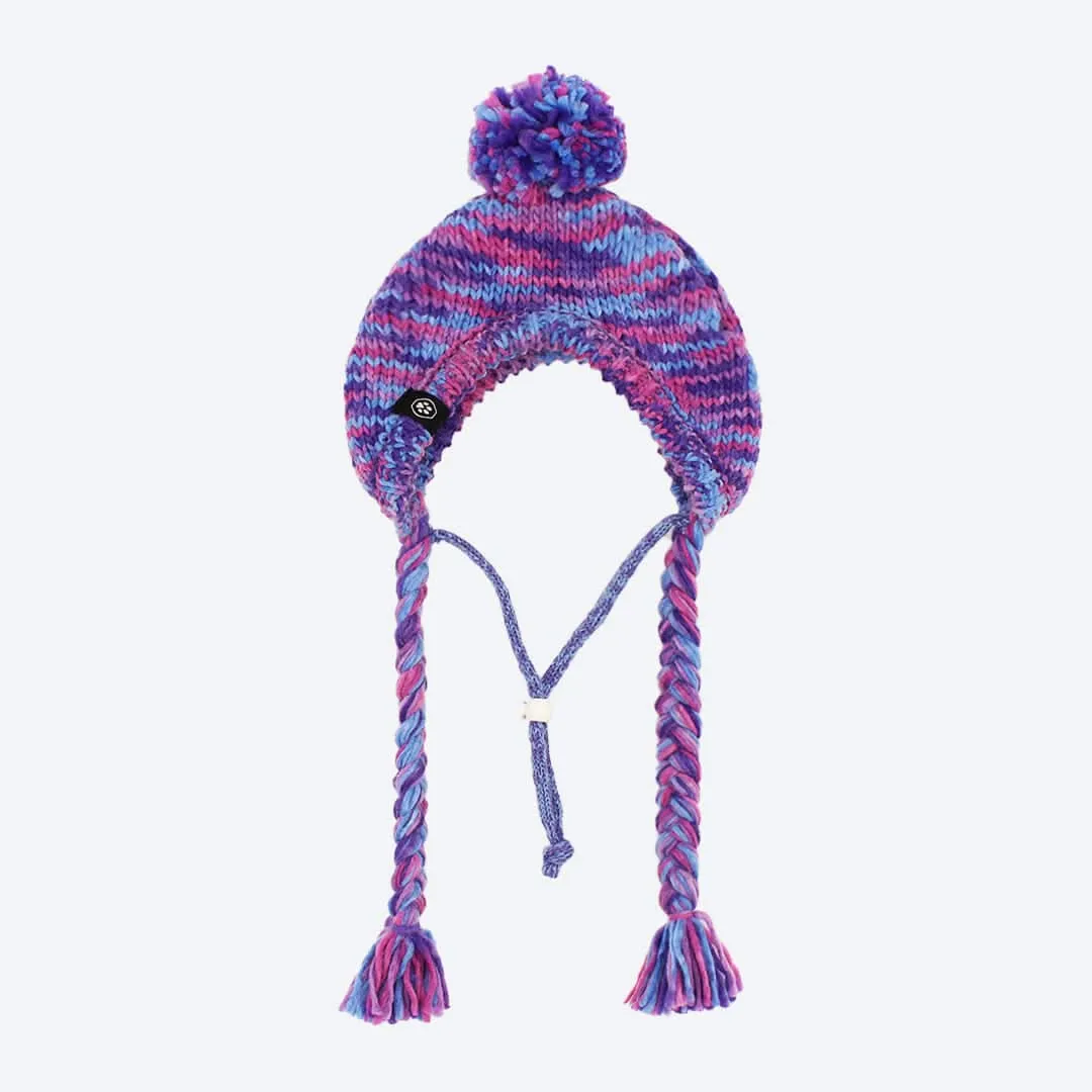 Knit Pom Pom Dog Beanie Hats