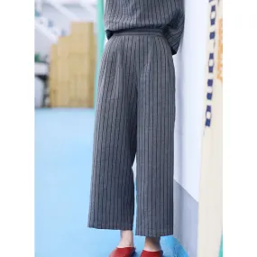 Linen Summer Autumn Women Casual Pants with Pockets SMM97240