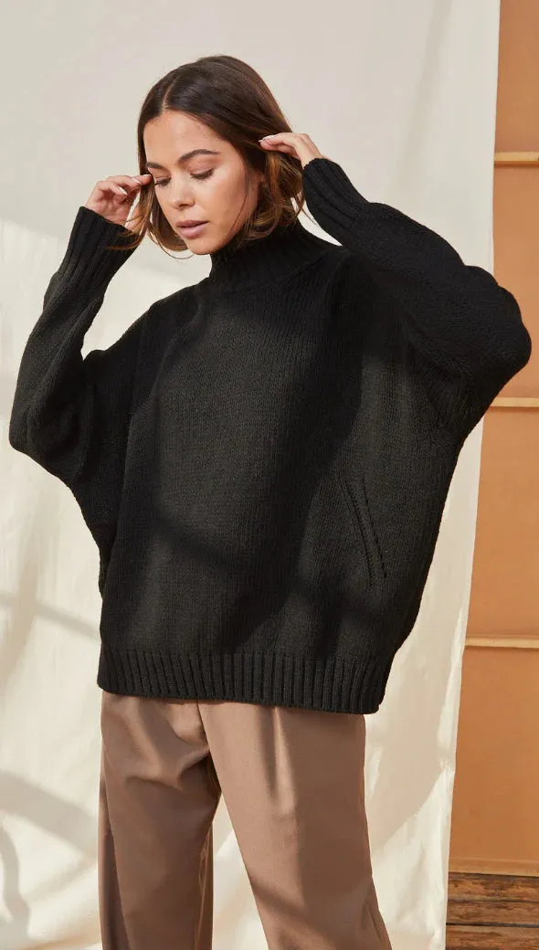 Margot | Mock Neck Sweater