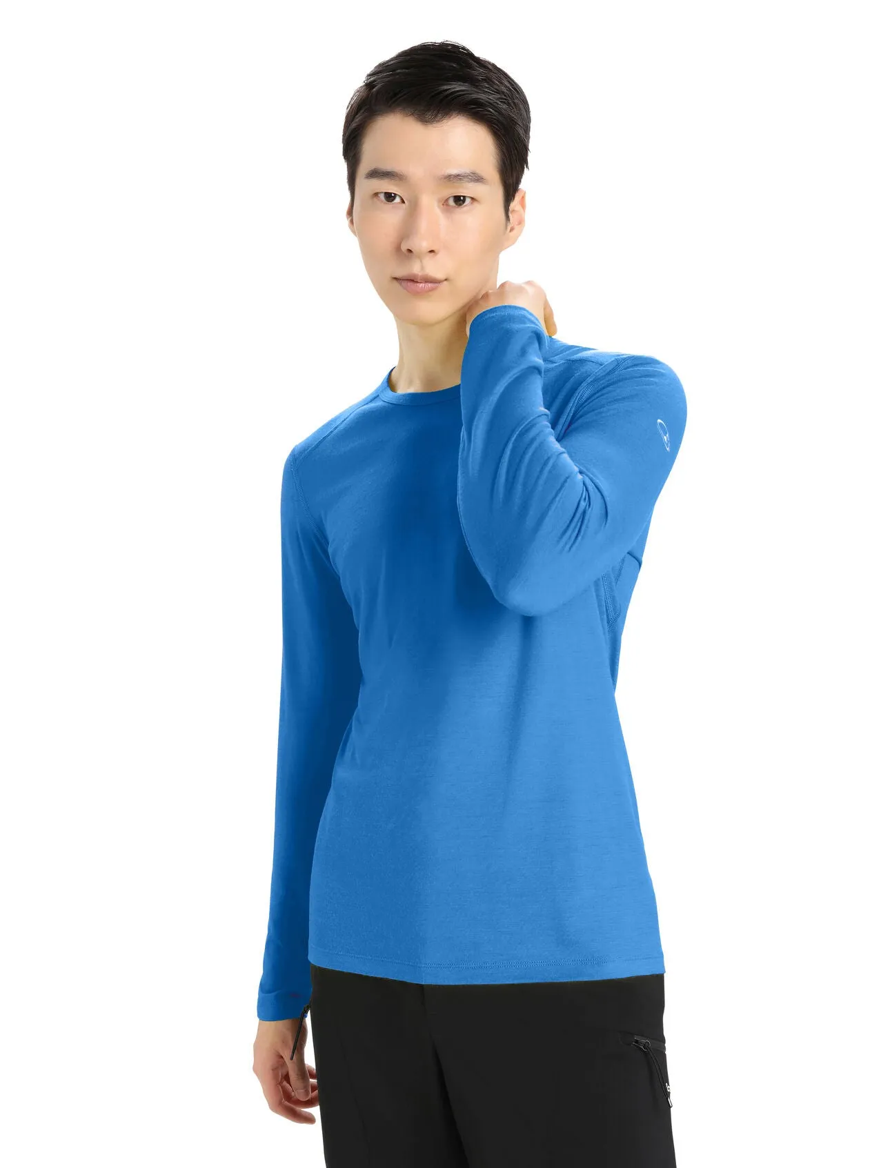 MEN'S 200 OASIS LONG SLEEVED CREW - LAZURITE