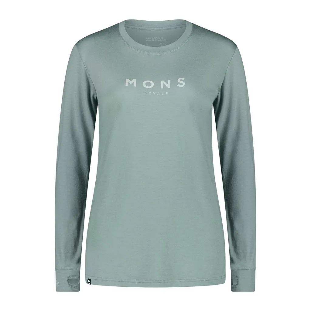 Mons Royale Womens Yotei Classic L/S - Iceberg