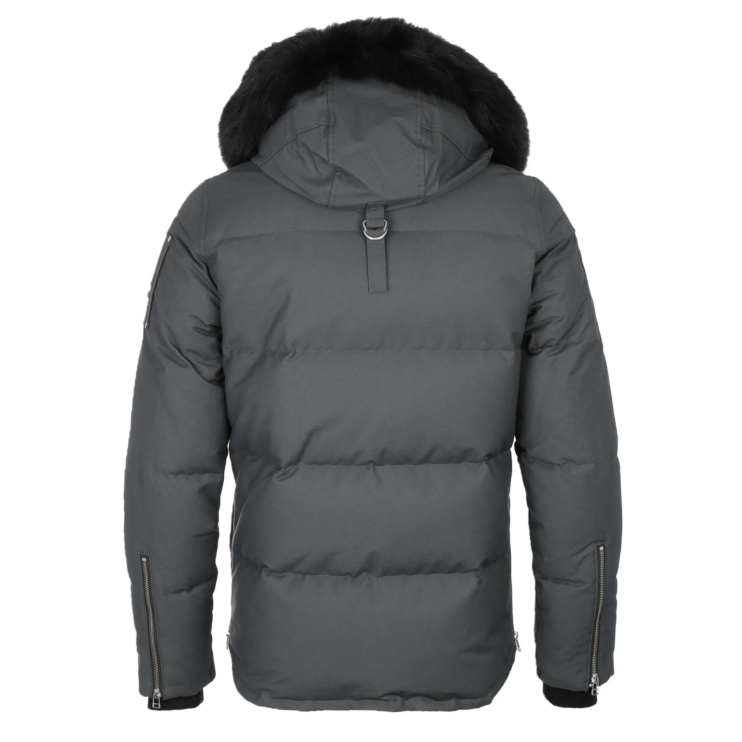 Moose Knuckles 3Q Jacket in Granite & Black Fur