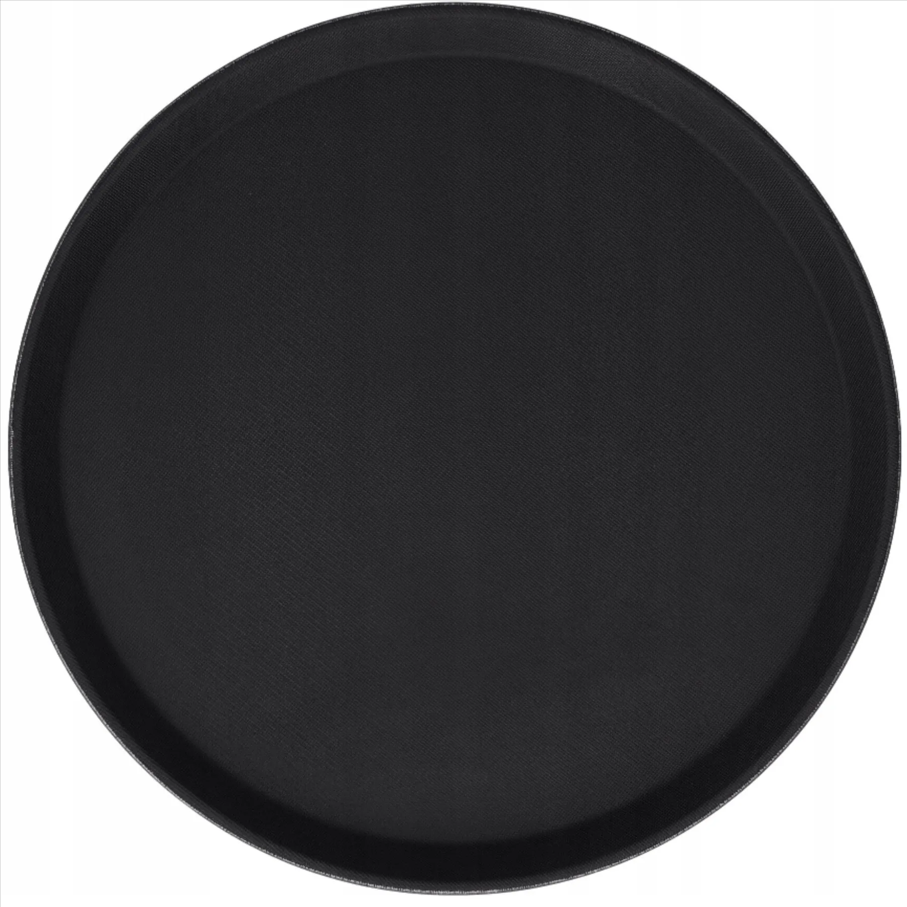 Non-Slip Black Textured Serving Tray