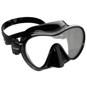 Open Box Cressi Mini Frameless Dive Mask - Black