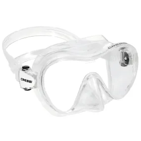 Open Box Cressi Mini Frameless Dive Mask - Clear