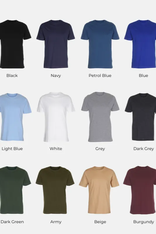 Organic Basic T-shirts - Package Deal (6 pcs.)