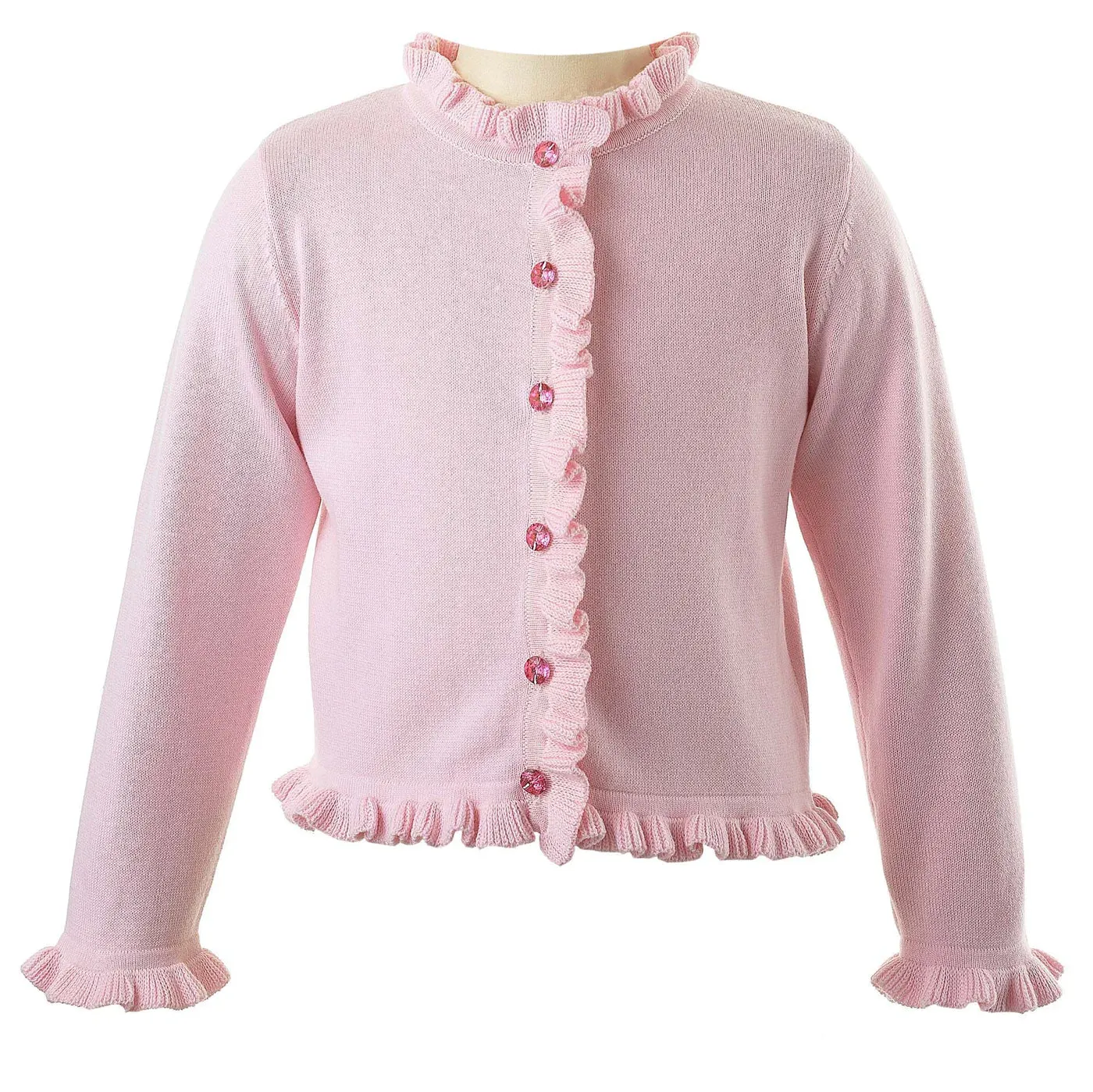 Pink Frilly Cardigan