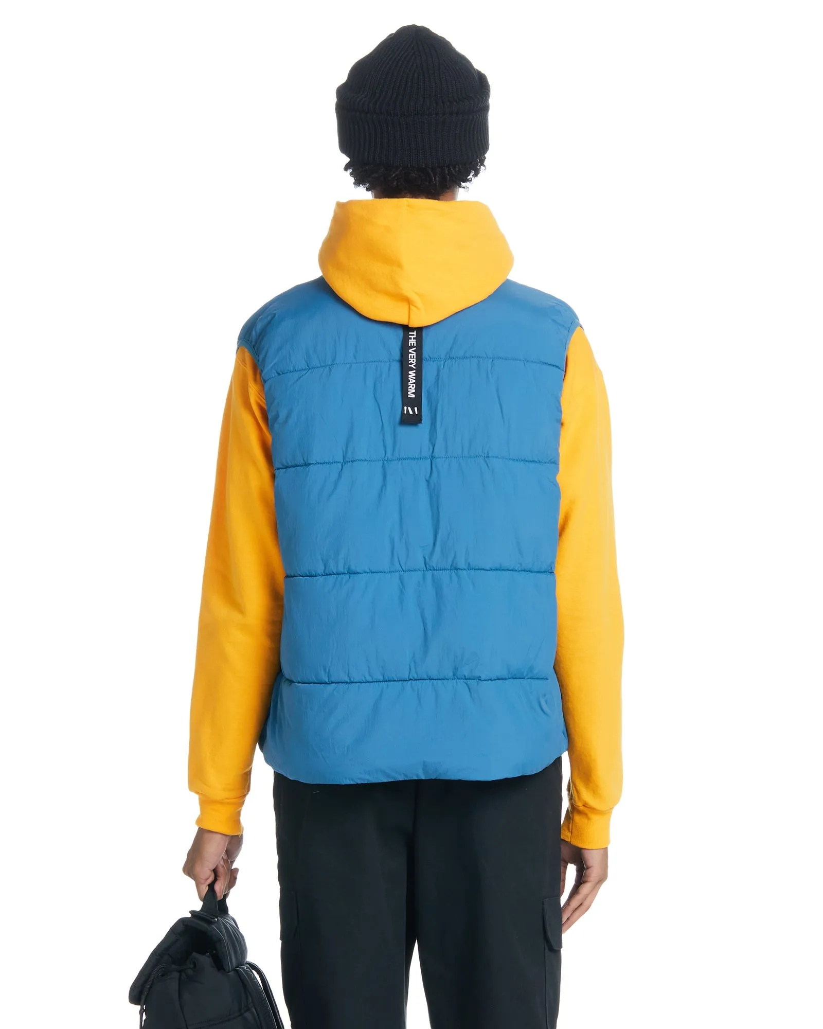 Puffer Vest - Blue Steel