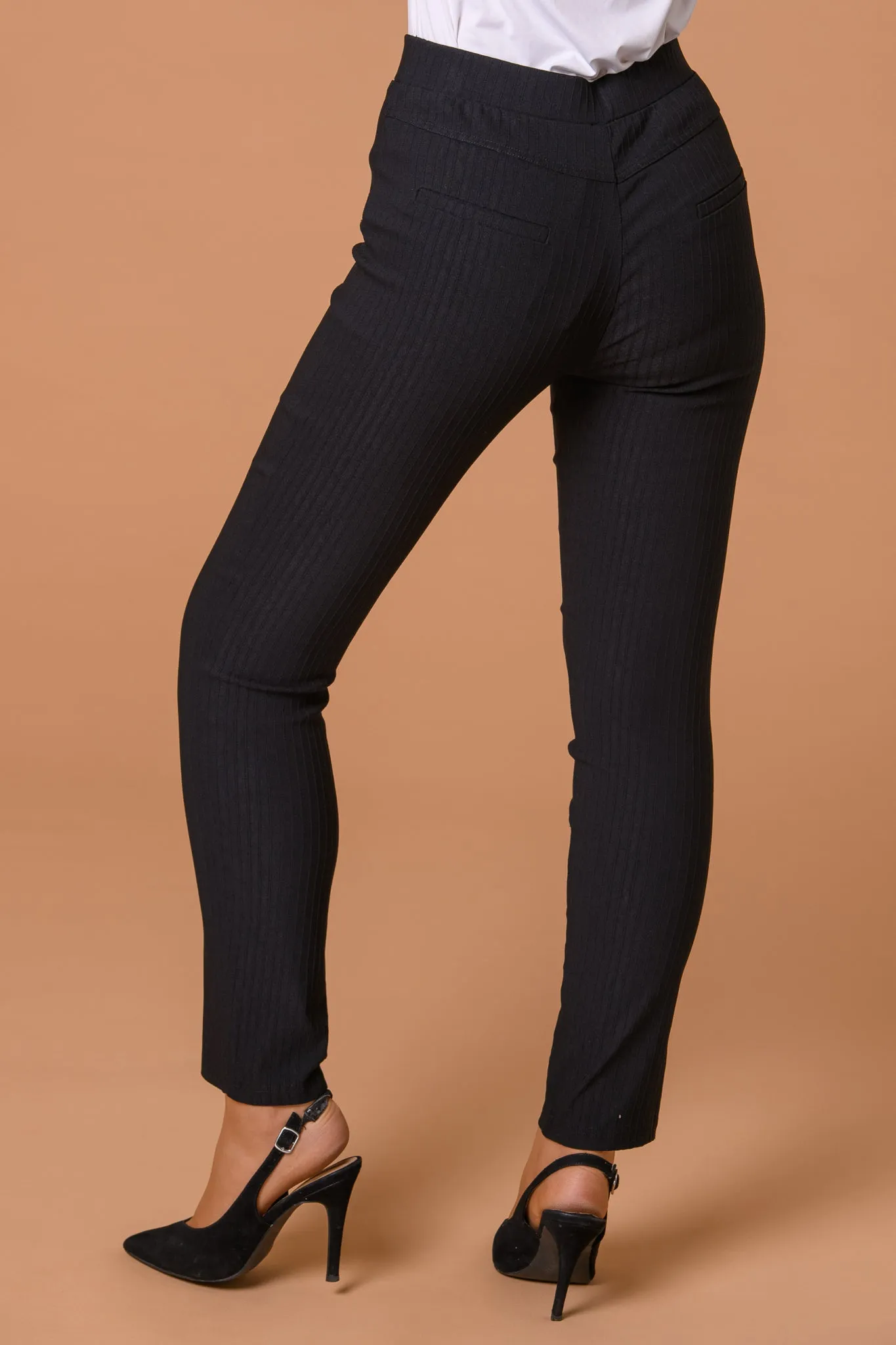 Ribbed Jegging Trouser