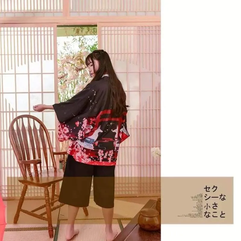 Sakura Inari Kimono Cardigan