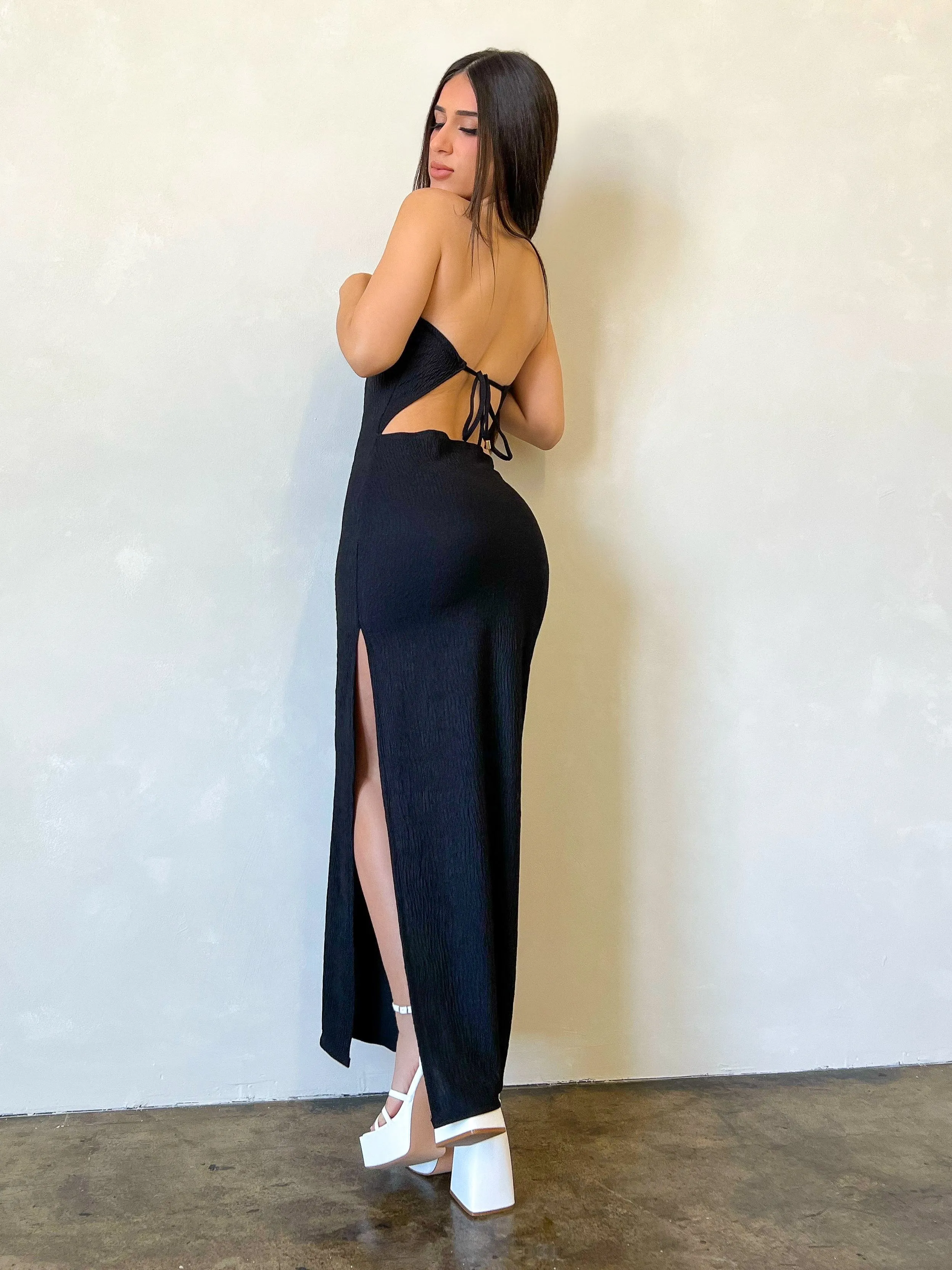 Sammy Maxi Dress (Black)